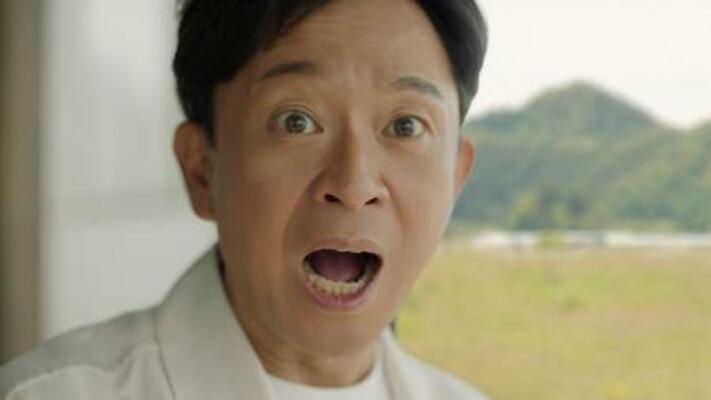 風評被害の払拭に向け、福島県が作成した県産品の安全性をPRする動画「水産物編」に出演する「TOKIO」の元メンバー城島茂さん(福島県提供)