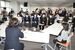 各学校の取り組みなどを基に意見を交わす児童生徒ら