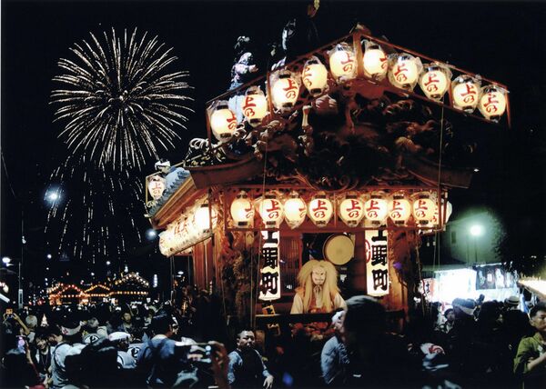 銀賞「祭のフィナーレ」半田智彦（宇都宮）