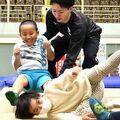 笑顔いっぱいスポーツ体験　大田原で県誕生150年イベント　アスリートが指導