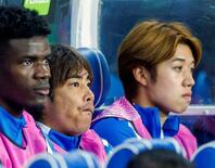 サッカー、北野颯太が途中出場
