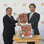 日光の小中学校給食用に「とちあいか」寄贈　JAかみつが、5200人に提供