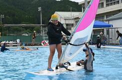 海なし県でもWサーフィン