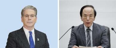 米財務長官、日銀総裁と会談