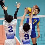 春高バレー男子、足利大付は２回戦敗退