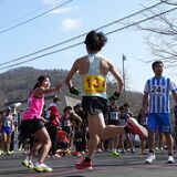50回目の岩舟駅伝大会、46チームが力走　栃木シティのホームグラウンドを発着点に