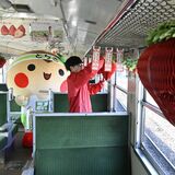 真岡鉄道の「いちごSL」18日発車　５月中旬まで毎週末運行