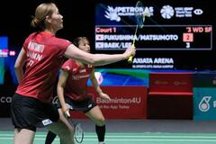 バドの福島、松本組は準決勝敗退