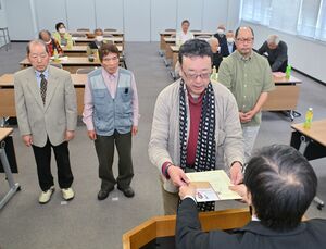 総会開き「年間賞」北山さんら表彰 「しもつけ写真大賞展」会場で写真家喜多規子氏ギャラリートークも
