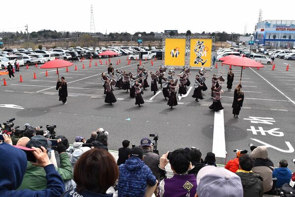 迫力ある演舞が披露された「宇都宮よさこい祭」