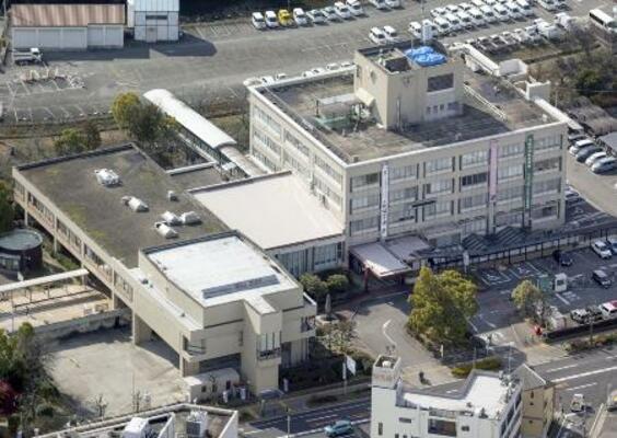 　大阪府羽曳野市役所＝２０２４年２月