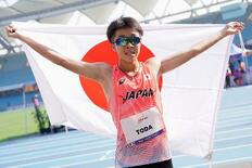 パラ陸上、戸田夏輝が銀メダル