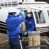 「二度と発生させないように」　豚熱ワクチンを空中散布　３日間で計８千個【動画】