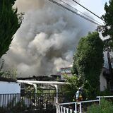 鹿沼で建物火災　木造平屋が全焼
