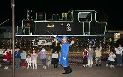 駅前彩る光 安らぎ