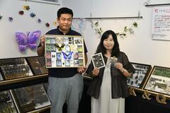 ６３００匹標本やグッズなど並ぶ