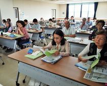 大田原市西地区公民館／事件追う記者の仕事学ぶ