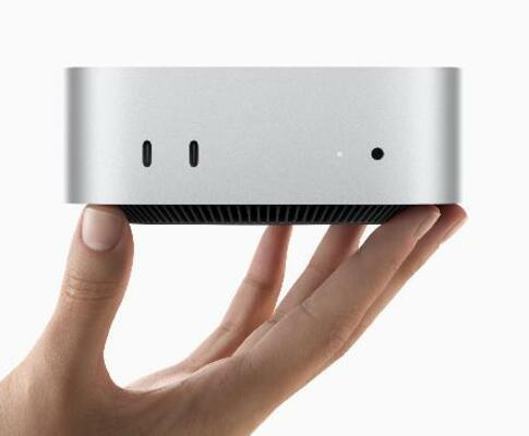 米アップルの小型デスクトップパソコン「マックミニ」(アップル提供)