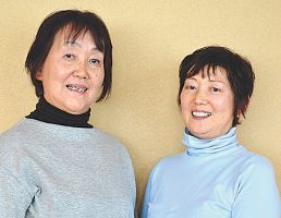 岡さん(左)と鈴木さん