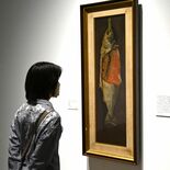 日本洋画の世代交代検証　県立美術館で企画展開幕　シスレーの絵画も公開