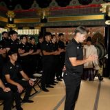 ３冠目指し必勝祈願　日光東照宮でＨＣ栃木日光アイスバックス　今季の躍進誓う
