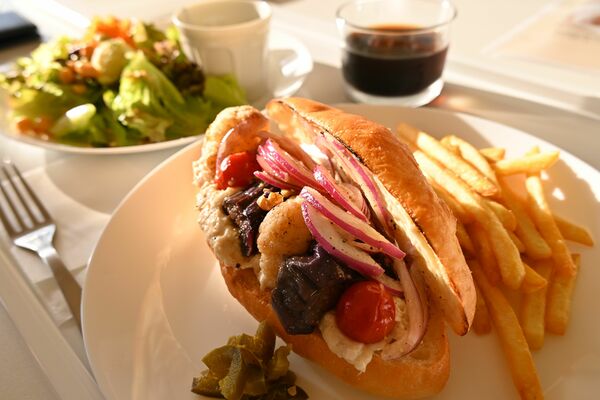 ランチセットの「サンドイッチ」