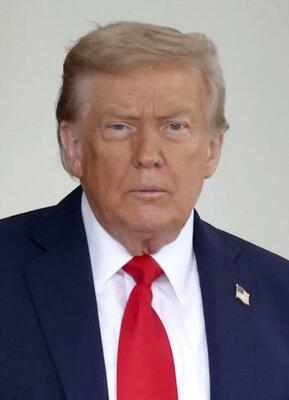 　トランプ米大統領（ゲッティ＝共同）