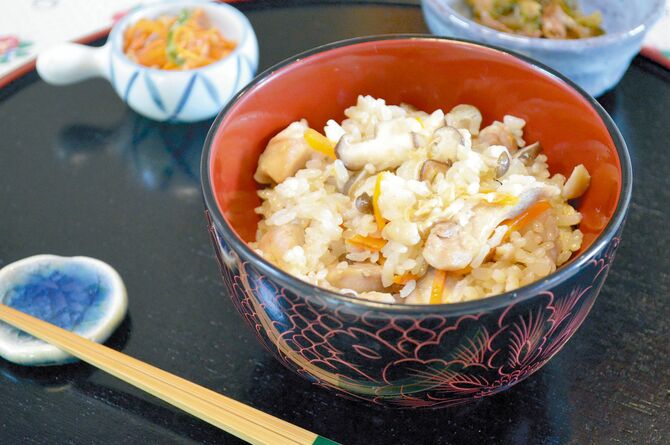 　　　　　　　　　食が進む上品な味。何度でも作りたくなる秋の味覚
