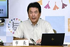 LRT西側延伸の事業費700億円「変わる可能性大」　宇都宮・佐藤市長が…