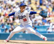 山本、１０奪三振で無失点