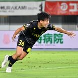 耐えて捉えた一瞬の隙　栃木ＳＣ山田、執念のヘッド