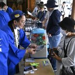路線バス・水都西線との別れに300人　「想定以上の反響」で茂木駅に行列…