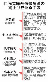 賃上げ持続、具体策乏しく