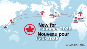 エア・カナダ、  2026年夏期に向けて国際線ネットワークを拡充