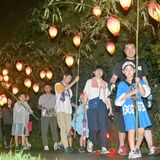 雨上がりの宵闇照らす提灯行列　鹿沼・磐裂神社で６年ぶりに天王祭　100年続く伝統行事　