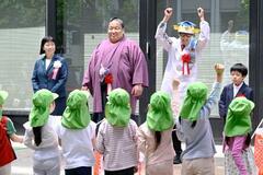 出羽ノ龍関こいのぼり掲揚