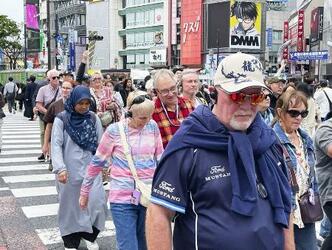 ４月訪日客、前年比２１万人減