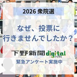 衆院選、投票しなかった理由教えてください　ウェブアンケート実施中　栃木県内、低投票率続く