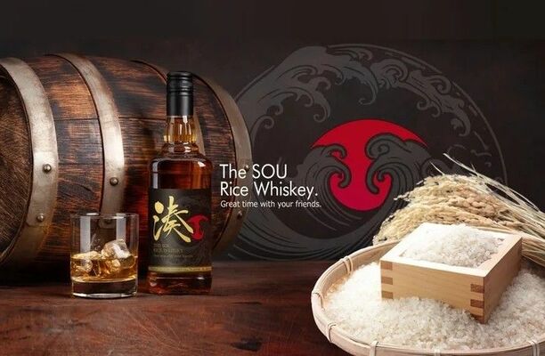 ウイスキー「湊 SOU」のフライヤーデザイン