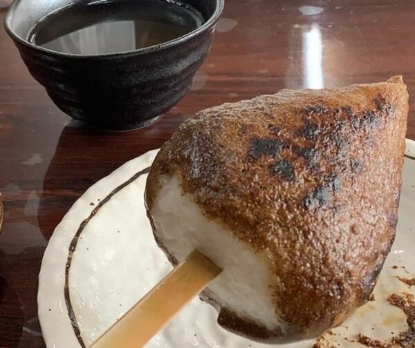 作中料理で今でも食べられる数少ない料理「じんごろうやき」。那須塩原市のとあるお店で、県内唯一食べられます(メニュー名は「甚五焼」)。