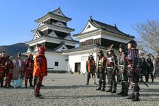 ２０歳の門出祝い城主体験