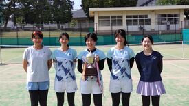 栃木県高校総体テニス女子団体、宇都宮女子が優勝　準優勝は足利
