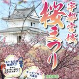 早咲きカワヅザクラ楽しんで　９日は「宇都宮城桜まつり」　和装体験にキッ…