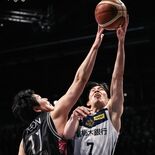 「40分間自分たちのバスケを」　ブレックス、猛追振り切り２連勝　長崎に…