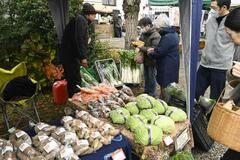 体に優しい食品 マルシェで販売