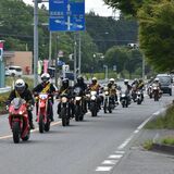 バイク40台で巡回パレード　那須塩原署など