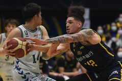 バスケットボールＢ１第27節　ブレックスvs滋賀
