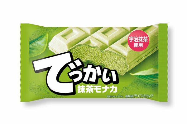 フタバ食品の「でっかい抹茶モナカ」