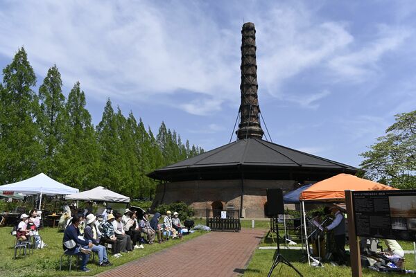 春フェスタが開かれる町煉瓦窯・野木ホフマン館