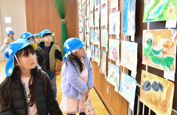 約３５０点が展示されている展覧会